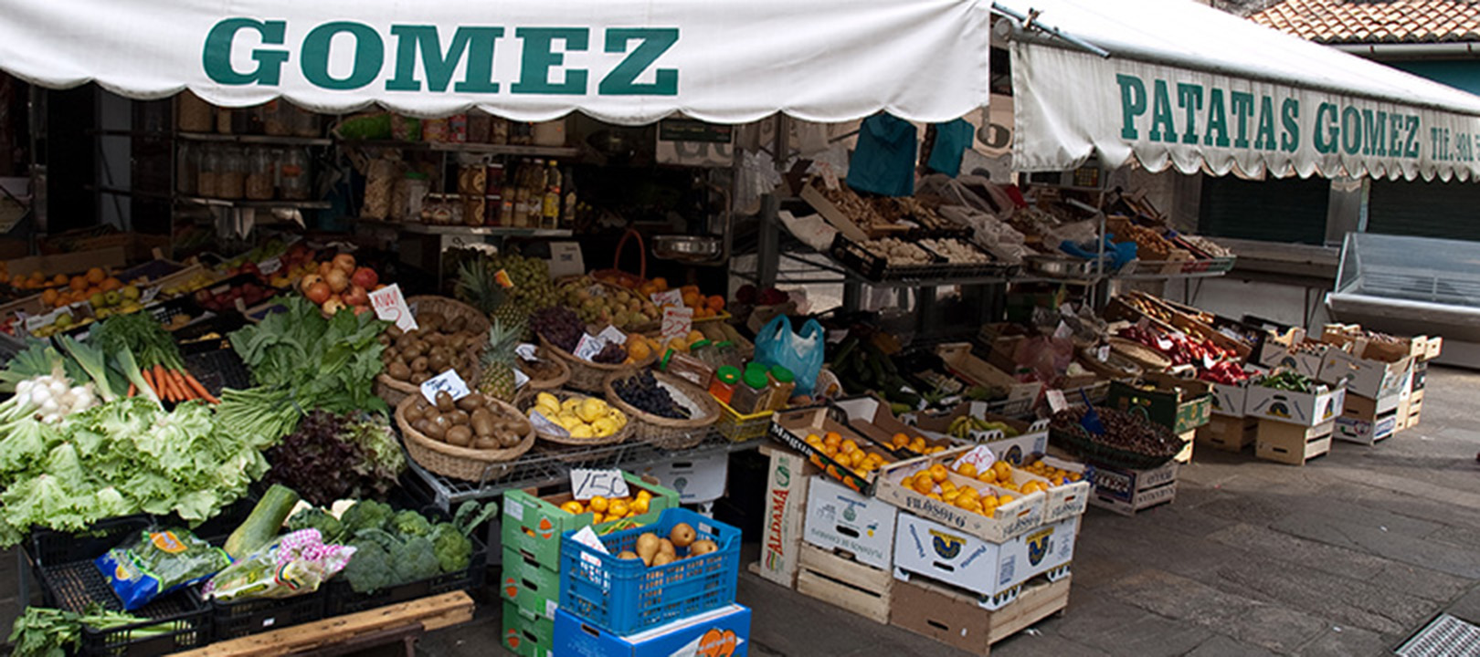 Local Food Market, Santiago de Compostela, Spain